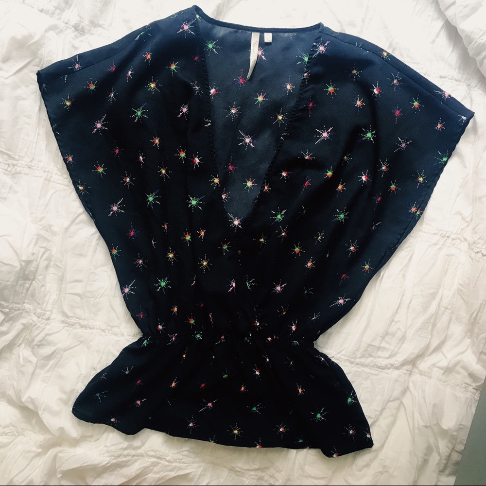 Petticoat Alley Fireworks Blouse